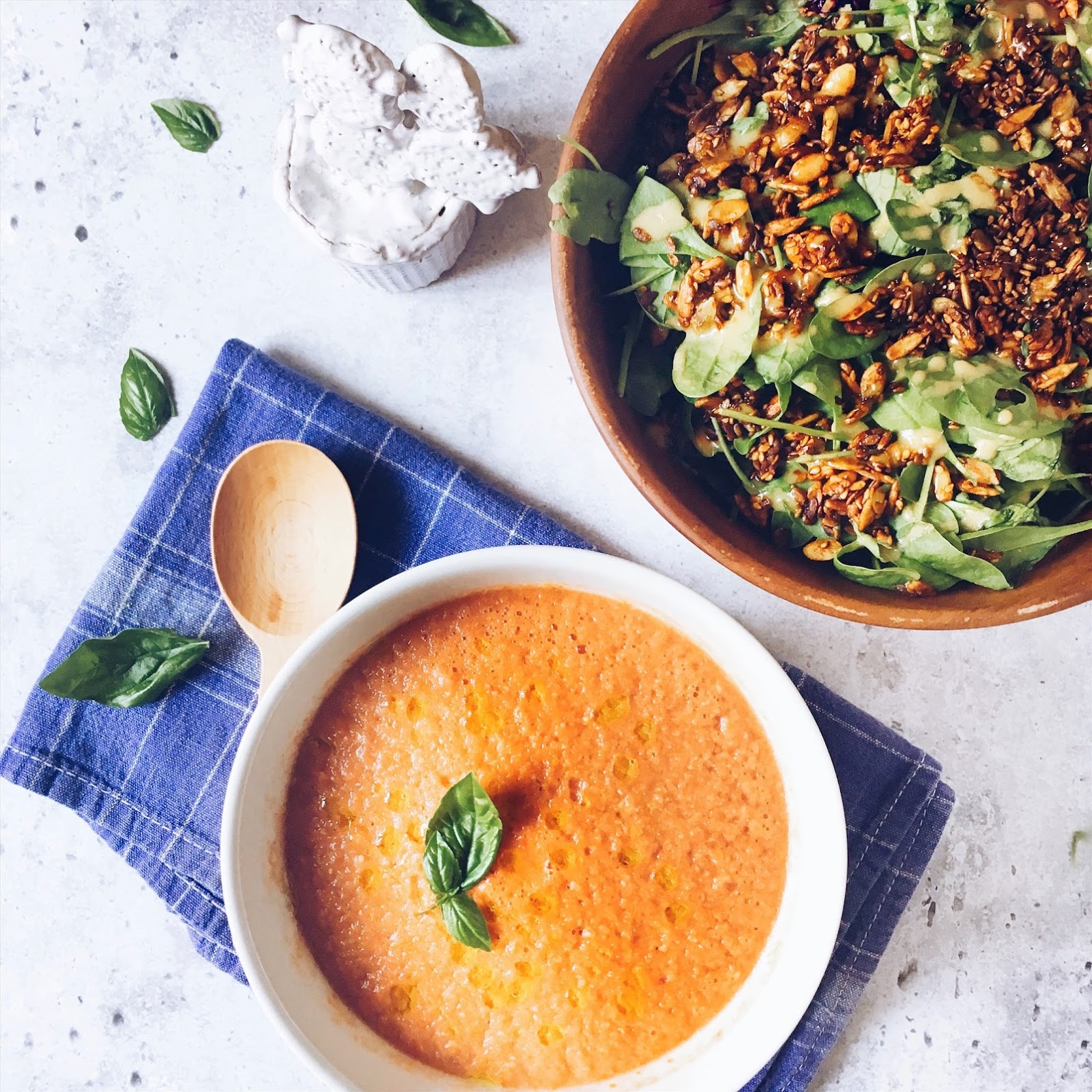 Zuppa di zucca e lenticchie rosse